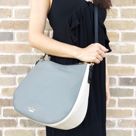 Gaby’sBags👜💕- Kate spade mylie Hobo back gray - Picture 6 of 8